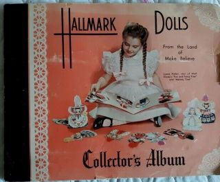 Hallmark Doll Card Album " Land Of Make Believe " 1947 Complete
