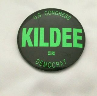 Michigan Congress Campaign Pin Back Button Local U.  S House Kildee Badge Democrat