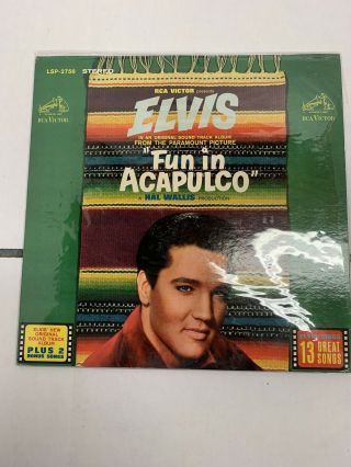 Elvis Presley Fun In Acapulco Rca Lp Lsp - 2756 Shrink Wrap