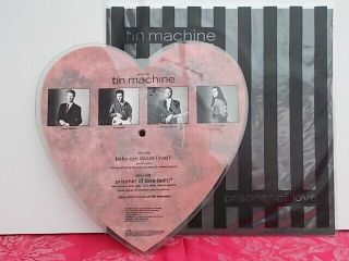 David Bowie Tin Machine Shappped Picture Disc Prisoner Of Love 1989
