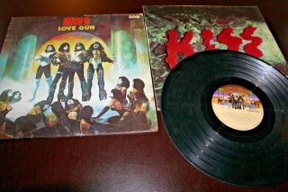Kiss Love Gun - El Canon Del Amor 1977 Mexico 12 " Lp Gamma 1st Press Hard Rock