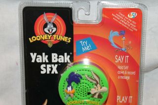 Road Runner Wile E Coyote Yak Bak SFX Recorder Sound Effects Looney Tunes MIP 2
