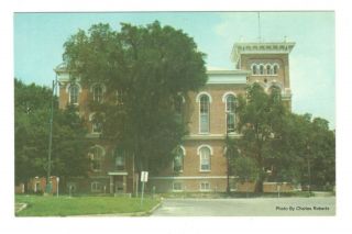 Montgomery County Court House Hillsboro Illinois Vintage Postcard Af171