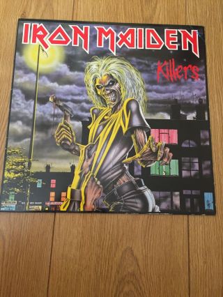 Iron Maiden - Killers Vinyl Lp 1981.  Emi Records Emc3357.  N/m
