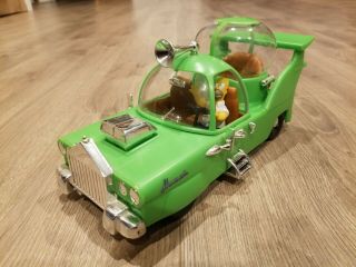Simpsons The Homer Green Car 2003 snap together and 2014 The Homer hot wheels 3