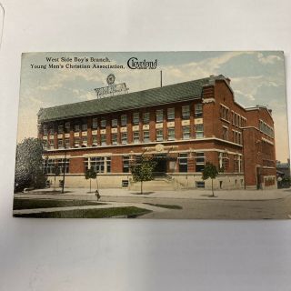 Old Vintage Antique Postcard Ymca,  Cleveland,  Oh 1914 W/1c Stamp