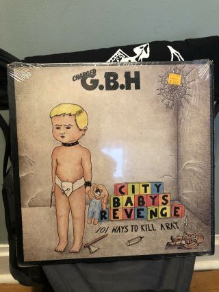 G.  B.  H.  - City Babies Revenge.  Relativity Records 1st Press 1983 Lp