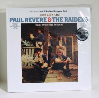 Paul Revere & The Raiders Just Like Us 180 - Gram White Colored Vinyl Lp