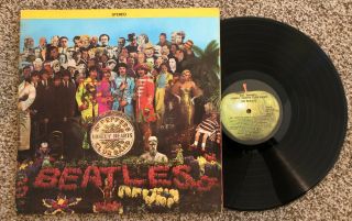 Sgt Peppers Lonely Hearts Club Band Beatles Lp Vinyl Record 331/3 Smas 2653