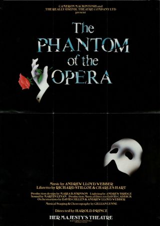 Michael Crawford " Phantom Of The Opera " Sarah Brightman 