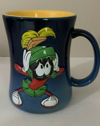 Marvin Martian 3d Mug Looney Tunes Xpres 2002 Where’s The Kaboom Coffee Cup Htf