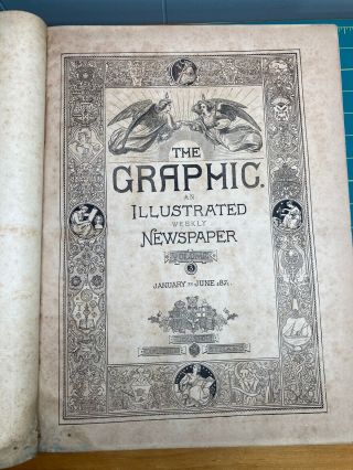 The Graphic - British Illustrated Newspaper 1871 Bound Volume 3 January To June