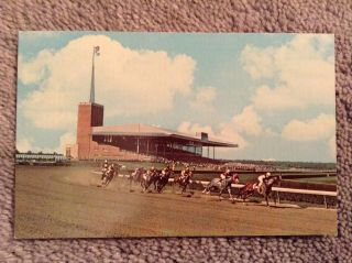 Vintage Postcard Of Atlantic City Race Course,  Jersey