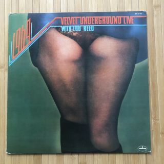 Velvet Underground & Lou Reed 1969 Live Merc Lyrics Bt5176 Japan Vinyl Lp Ex/ex -