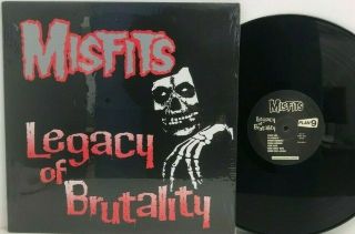 Misfits ‎– Legacy Of Brutality Lp Us Plan 9 Samhein Danzig Ramones Punk Vinyl