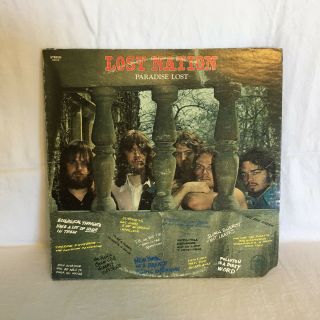The Lost Nation - Paradise Lost - 1970 Lp Us Vinyl Records