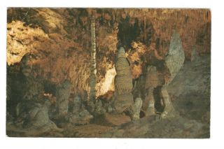 Totem Pole Carlsbad Caverns National Park Mexico Vintage Postcard An26