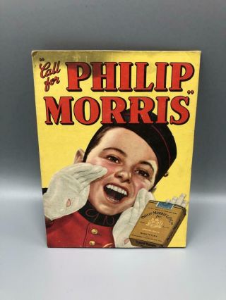 Call For Philip Morris Stand Up Advertising Sign Tobacco