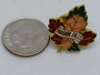 Vintage Niagara Falls Maple Leaf Hat - Lapel - Pin