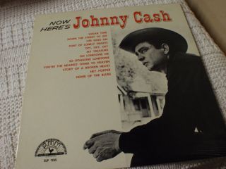 Sun Lp 1255 Johnny Cash Now Here 