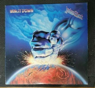Judas Priest - Ram It Down - Vinyl Record - Promo