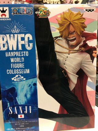 Banpresto Sanji One Piece World Colosseum Figure Nib