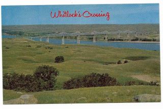 Vintage South Dakota Chrome Postcard Whitlock 