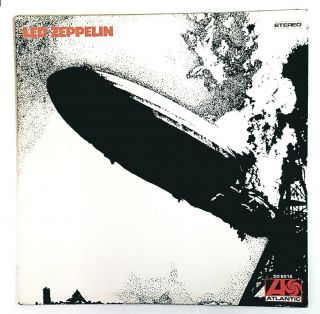 Led Zeppelin Self Titled Debut Lp 1969 Atlantic Sd 8216 Cover M -
