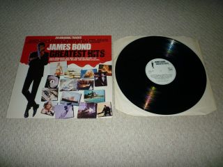 James Bond Greatest Hits Vinyl Album Lp Record 33 Near,  20 Tracks