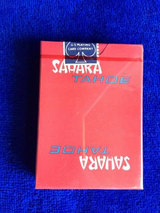 & Sahara Tahoe 2nd Edition Deck Of Playing Cards,  Blue Seal.