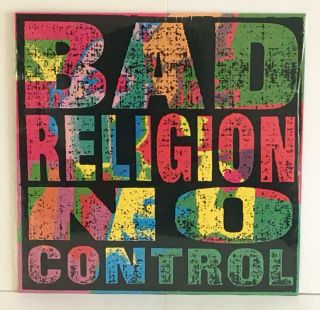Bad Religion No Control Lp Vinyl Record,  Still /