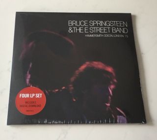 Bruce Springsteen E Street Band Hammersmith Odeon London 75 4 X Vinyl Lp