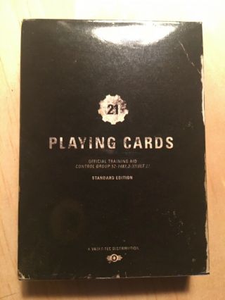 Fallout Vegas Collectors Edition Deck Of Cards (opened)