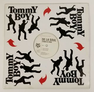De La Soul " Stakes Is High " Vinyl 12 " Single Promo Mixes Tommy Boy 1996 Tb 729