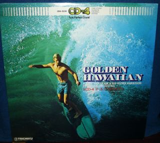 Quad Buckie Shirakata " Golden Hawaiian " Japan Quadraphonic Cd - 4 Lp Surf Ventures