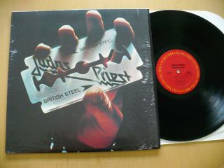 Judas Priest - British Steel 1980 1st Press Us Heavy Metal Nwobhm In Shrink Minty