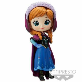 Frozen Anna Q Posket Figure Version A Color By Banpresto