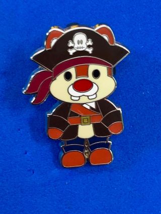 Disney Baby Chip Dale With Pirate Skull Hat - Colectable Trading Pin