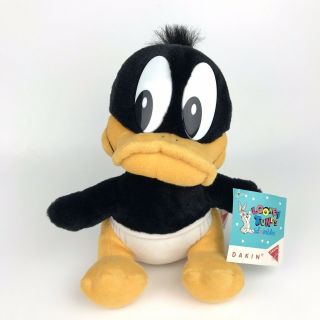 Dakin Looney Tunes Baby Daffy Duck 10 " Plush Lovables Stuffed Animal 1994