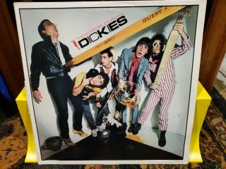 The Dickies ‎– The Incredible Shrinking Dickies - 12 " Yellow Vinyl - A & M - 1979