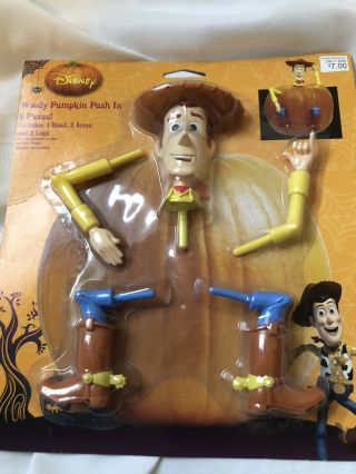 Toy Story Woody Pumpkin Push In Decoration
