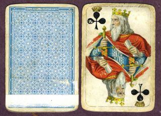 `antique Wust House Pattern Playing Cards,  Germany C1910,  Scenic Swiss Aces.
