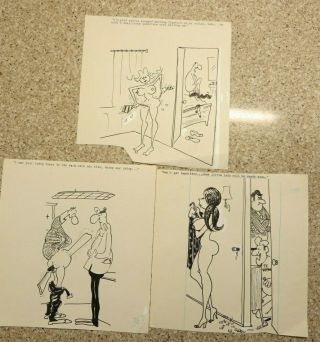 3 For 1 Ted Trogdon Sex To Sexty Cartoon Art