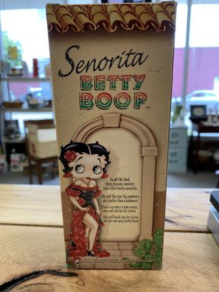 Wacky Wobbler Señorita Betty Boop Bobble Head.  Box Never Opened. 3