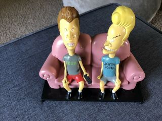 Vintage 1996 Beavis And Butthead Couch Remote Control Voice Talker No Fries