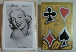 Marilyn Monroe 1956 Vintage Playing Cards Photo Calendar Gl Pinup Deck