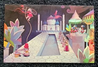 Vintage Disneyland Postcard India - It 