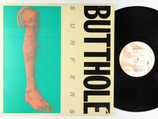 Butthole Surfers - Rembrandt Pussyhorse Lp - Touch And Go Vg,