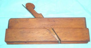 Wood Molding Plane: " H.  Wetherell " ; Complex; Rare Plane.  With Crowns; 1785 -