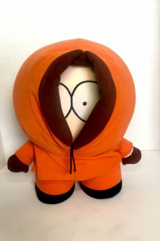 South Park Kenny Plush Toy 14 " Orange Hoodie 1998 Like